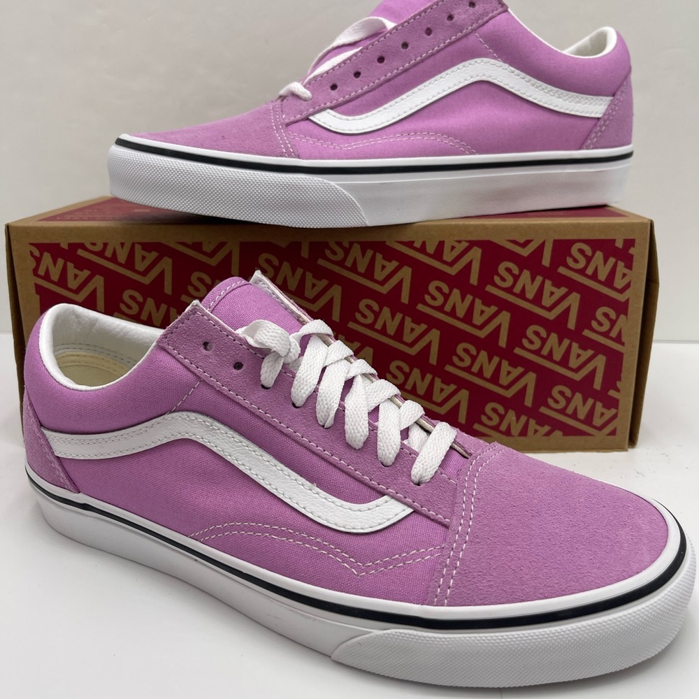 Vans Old Skool
Orchid/True White Sneakers Lavender 
VN0A3WKT3SQ - Picture 15 of 16